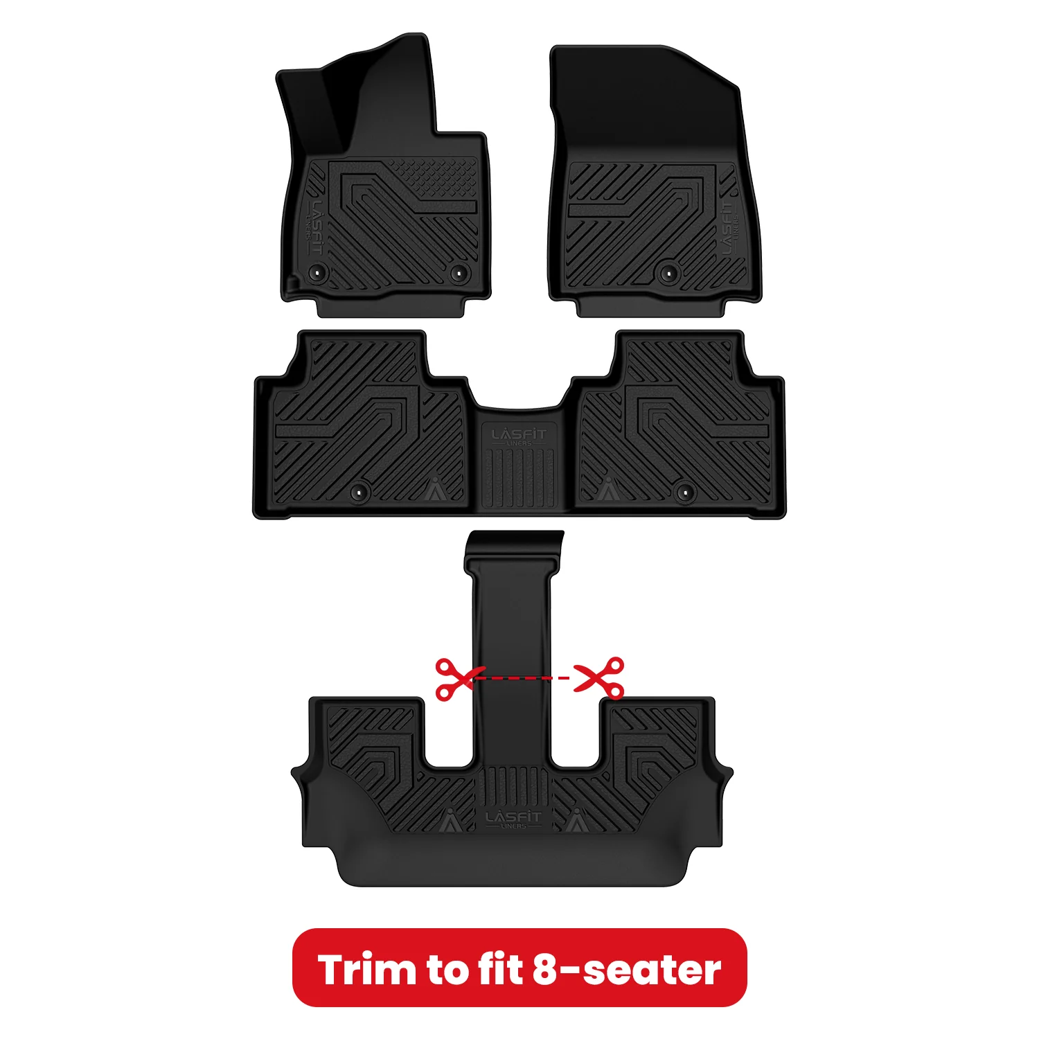 Fit for 2027 Kia Telluride Floor Mats or Seatback & Cargo & Rear Trunk Mat - Image 51