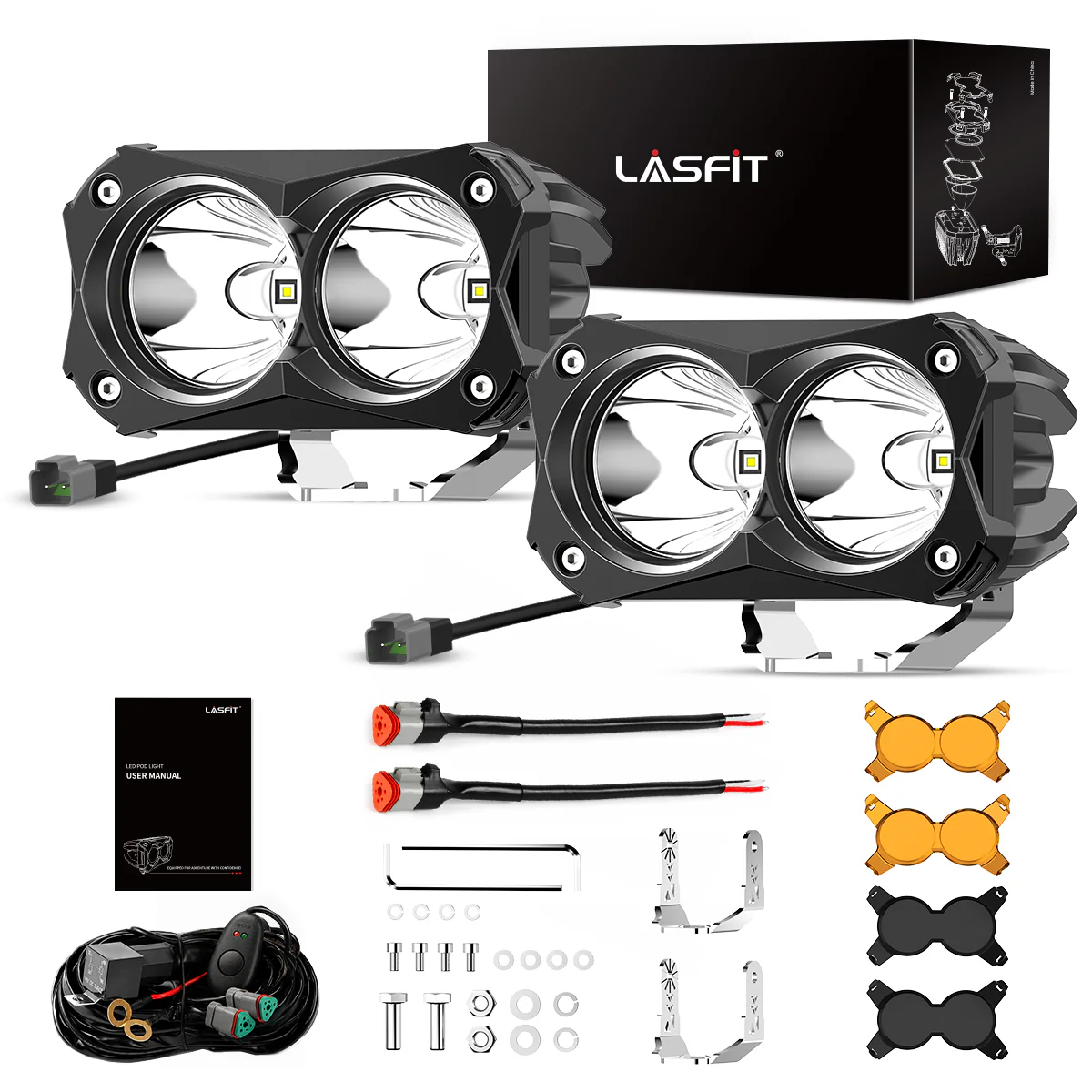 4.8 Inch LED Pod Off-Road Light Spot 30W - Image 16