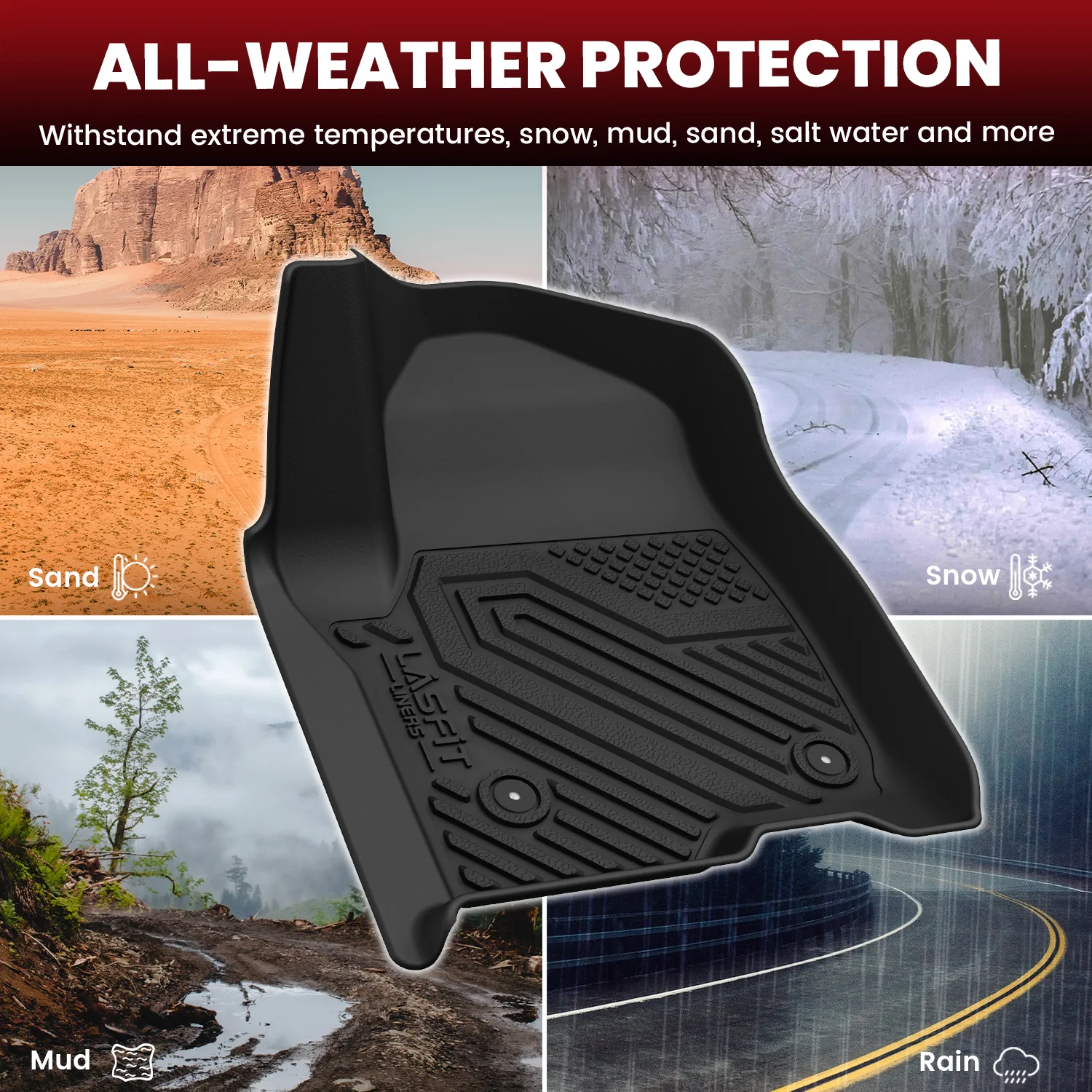 Fit for 2021-2026 GMC Yukon Floor Mats or Seatback & Cargo Mat, Not Fit Yukon XL - Image 20