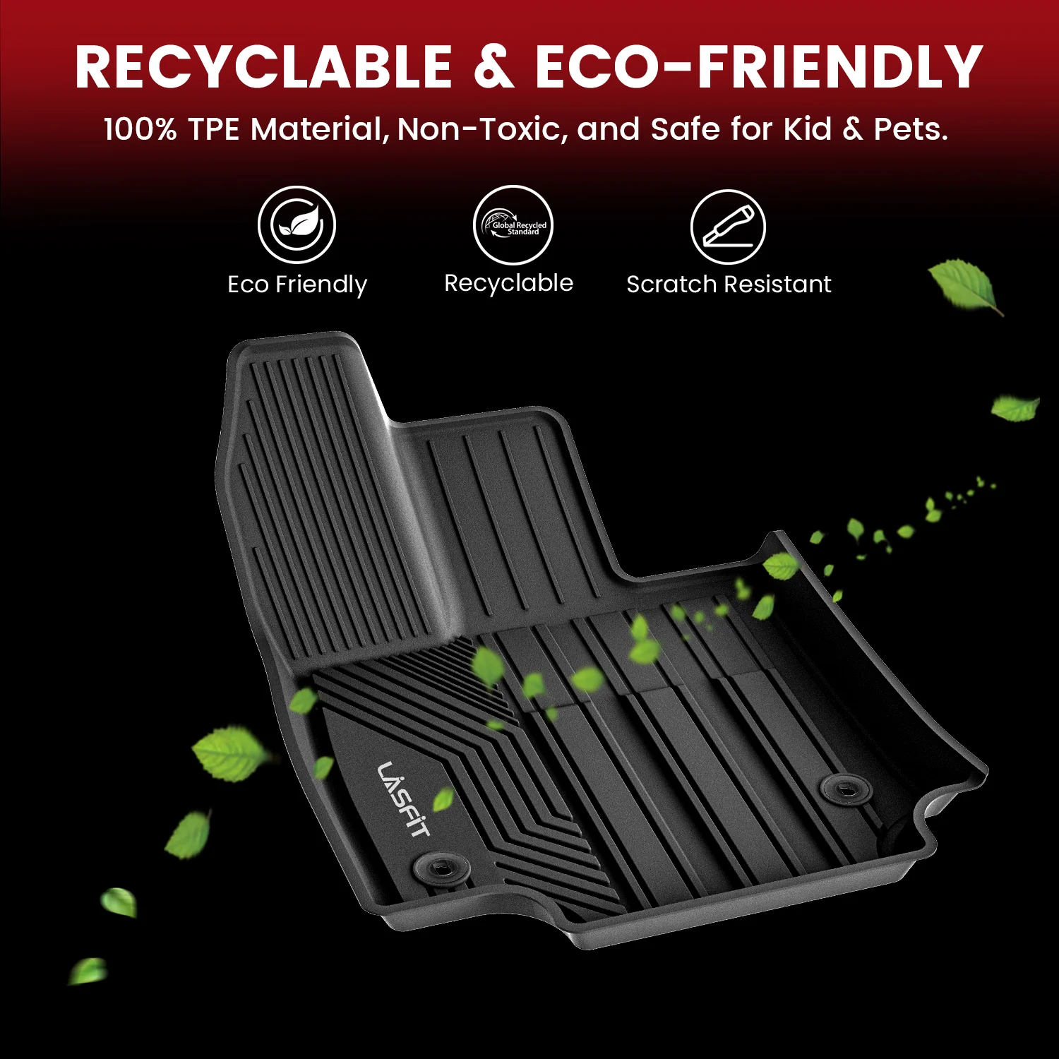 Fit for 2014-2021 Toyota Tundra  Floor Mats 1st & 2nd Row Seat - Image 6