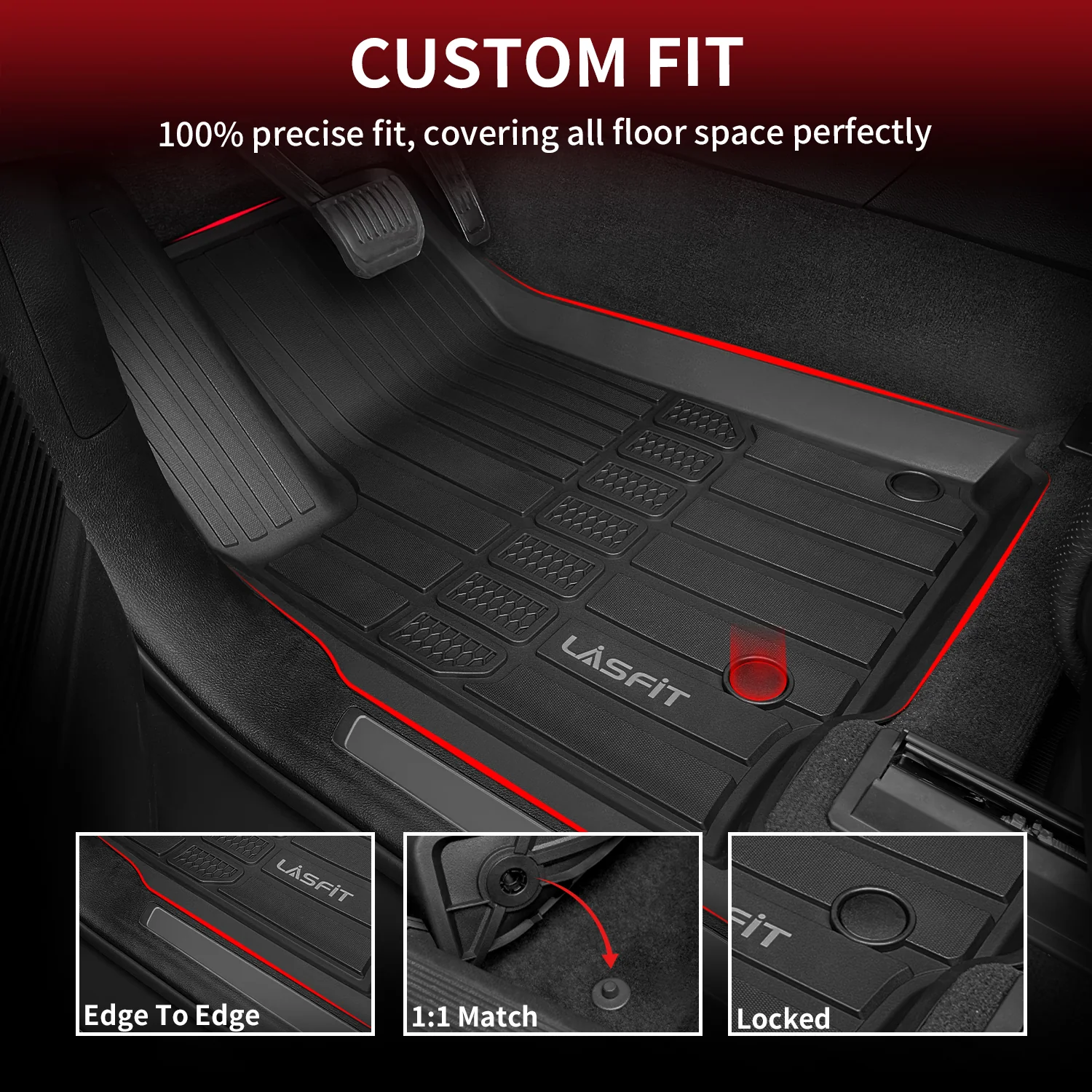 Fit for 2021-2026 Jeep Grand Cherokee L Floor Mats or Cargo Mat - Image 11
