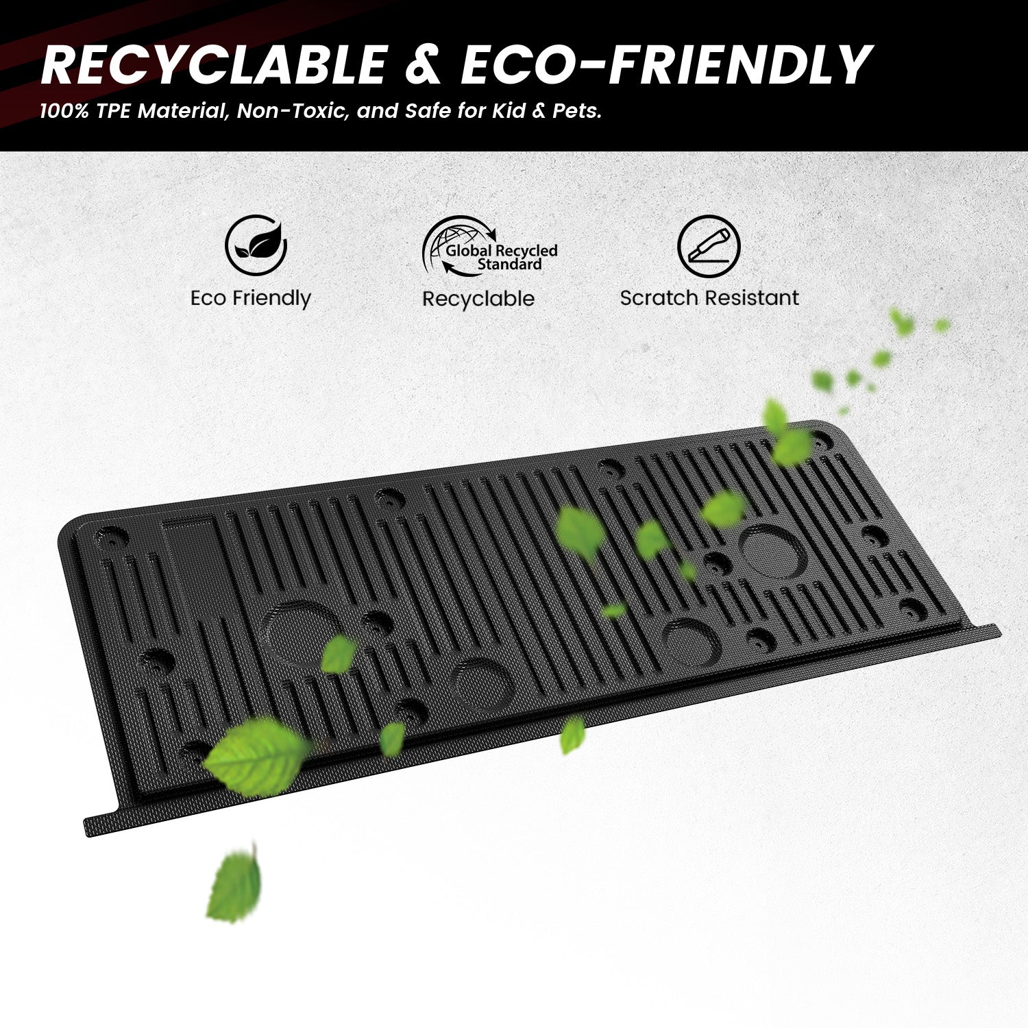 Fit for 2022-2026 Nissan Frontier Heavy Duty Custom Truck Bed Mat or Tailgate Mat, Not Fit Drop-in liners - Image 25