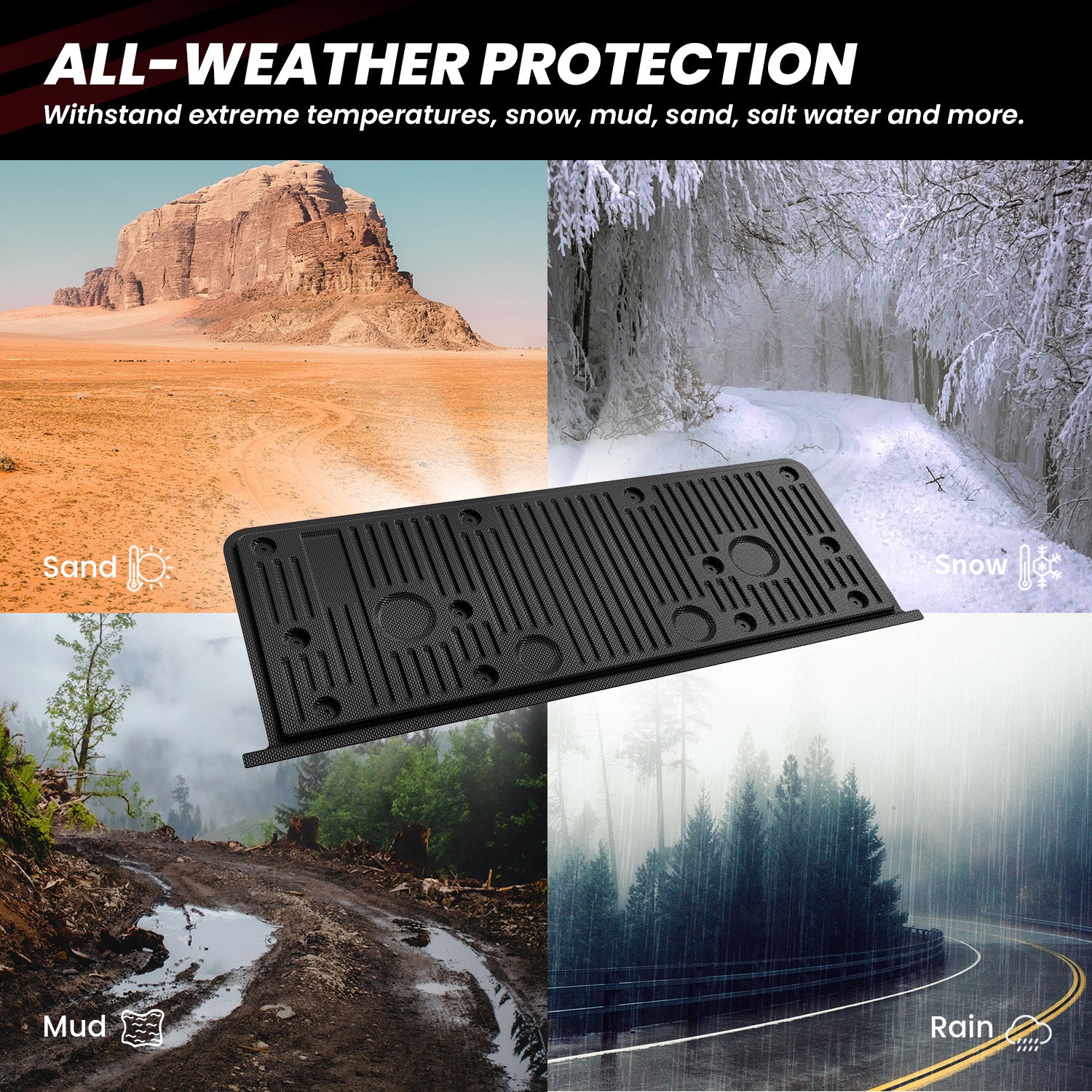 Fit for 2022-2026 Nissan Frontier Heavy Duty Custom Truck Bed Mat or Tailgate Mat, Not Fit Drop-in liners - Image 26
