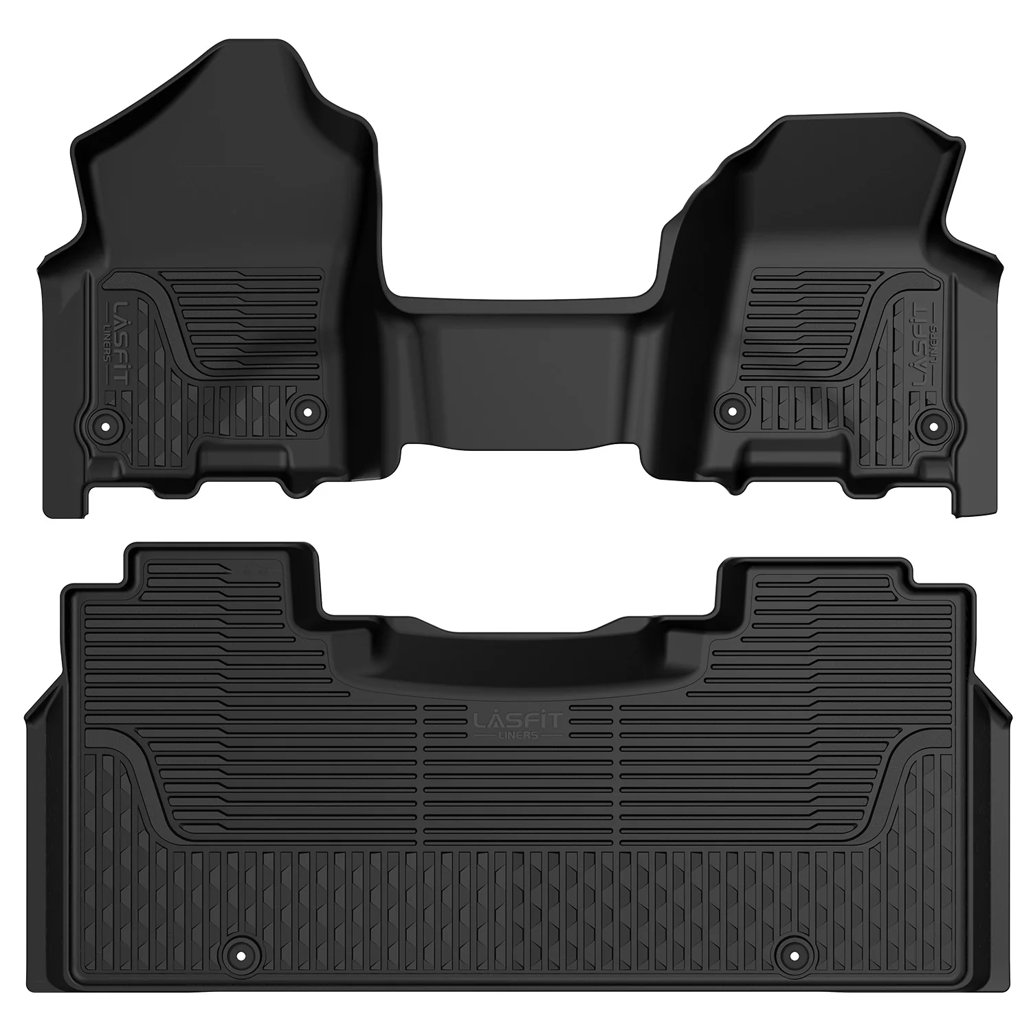 Fit for 2019-2024 Ram 1500 1st & 2nd Floor Mats, Only Fit Carpet Floor, Don't Fit Classic Model - Image 27