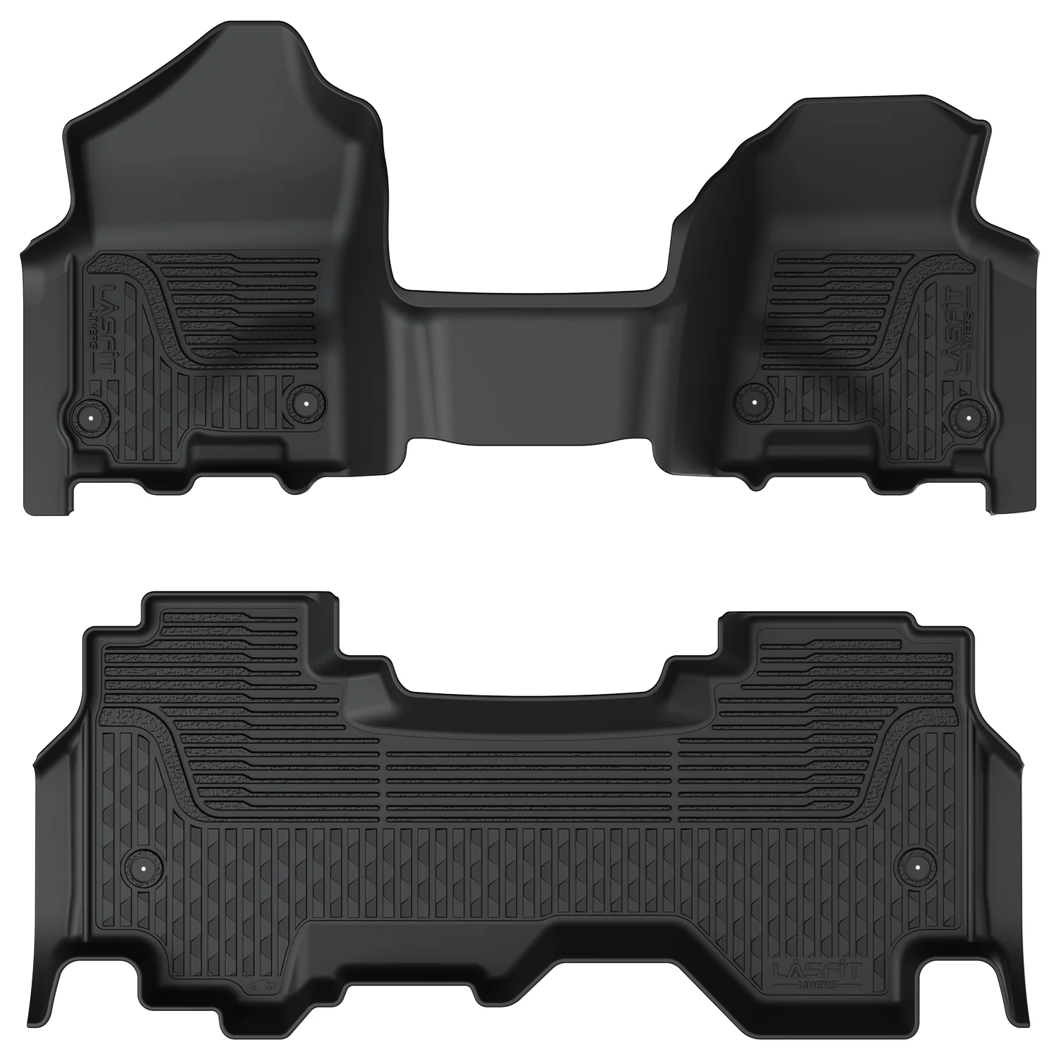 Fit for 2019-2024 Ram 1500 1st & 2nd Floor Mats, Only Fit Carpet Floor, Don't Fit Classic Model - Image 36