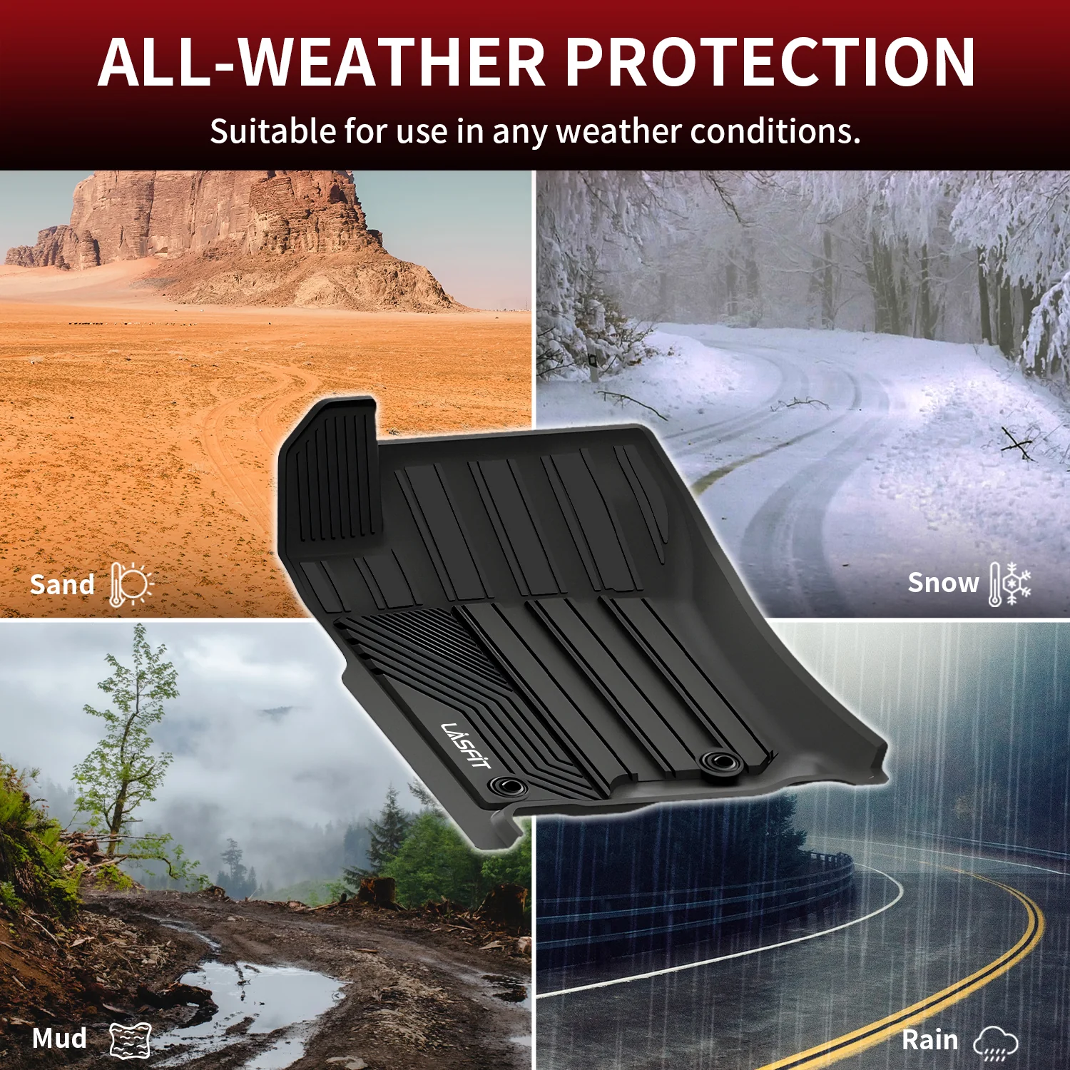Fit for 2013-2024 Toyota 4Runner Floor Mats or Cargo Mat or Seatback Mat - Image 15